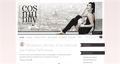 Desktop Screenshot of blog.cosma-parfumeries.com